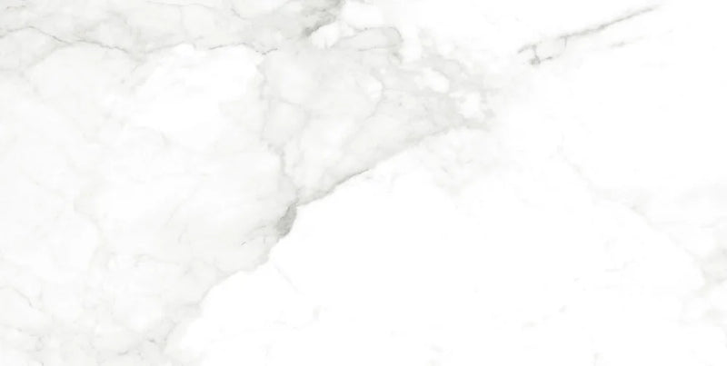Nuvole White Marble 24x48 Polished Porcelain Tile