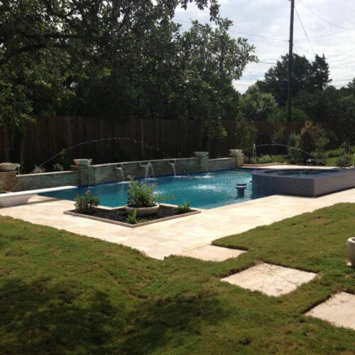 Nysa 12x24 Tumbled Travertine Tile