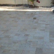 Nysa 06x06 Tumbled Travertine Tile
