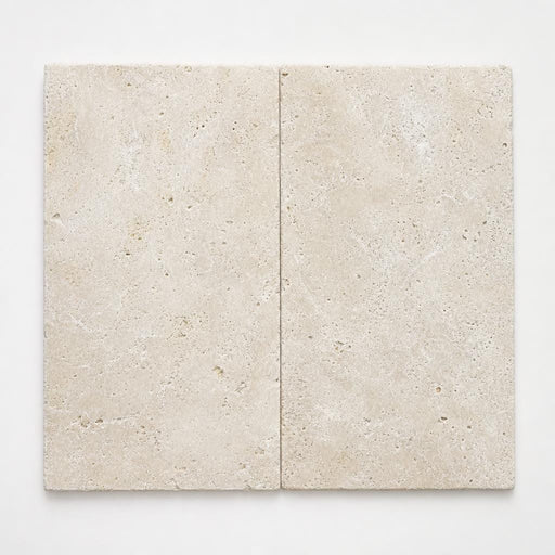 Nysa 12x24 Tumbled Travertine Tile close-up