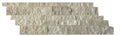 Nysa 10x5.75x6 Split-Face Travertine Ledger Stone