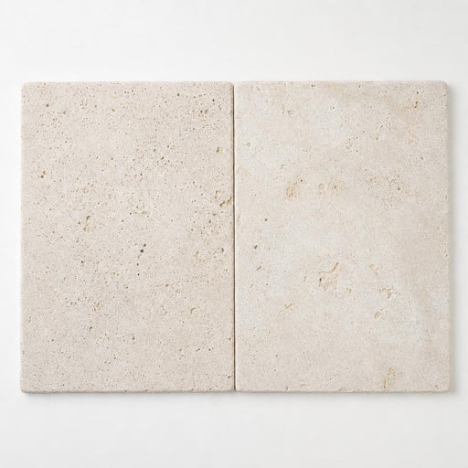 Nysa Travertine Tile 16x24 Tumbled close-up