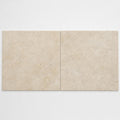 Nysa Travertine Tile 24x24 Tumbled close-up