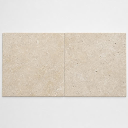 Nysa Travertine Tile 24x24 Tumbled close-up