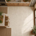 Nysa Travertine Tile 24x24 Tumbled — Kitchen floor