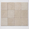 Nysa Travertine Tile 6x6 Tumbled close-up