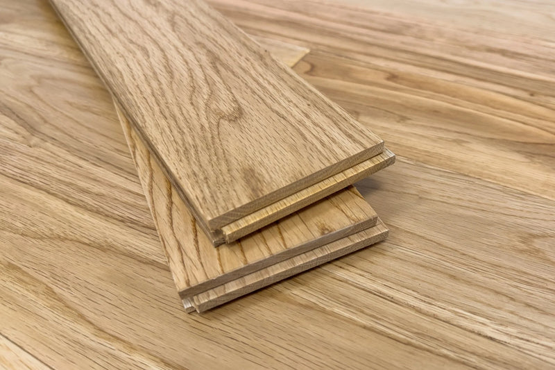 Oak Simply Natural 3-1/2xRL (12-48) Smooth UV Lacquer Oak Wood Flooring