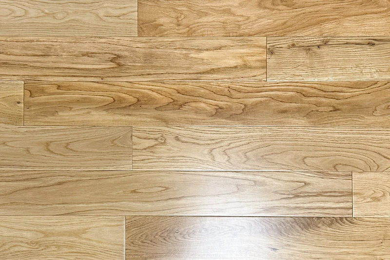 Oak Simply Natural 3-1/2xRL (12-48) Smooth UV Lacquer Oak Wood Flooring