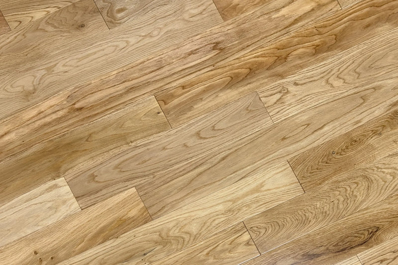 Oak Simply Natural 3-1/2xRL (12-48) Smooth UV Lacquer Oak Wood Flooring