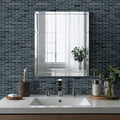 Oasis Blast 1x4 Misc. Glass Brick Mosaic Tile