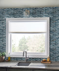 Oasis Blast 1x4 Misc. Glass Brick Mosaic Tile