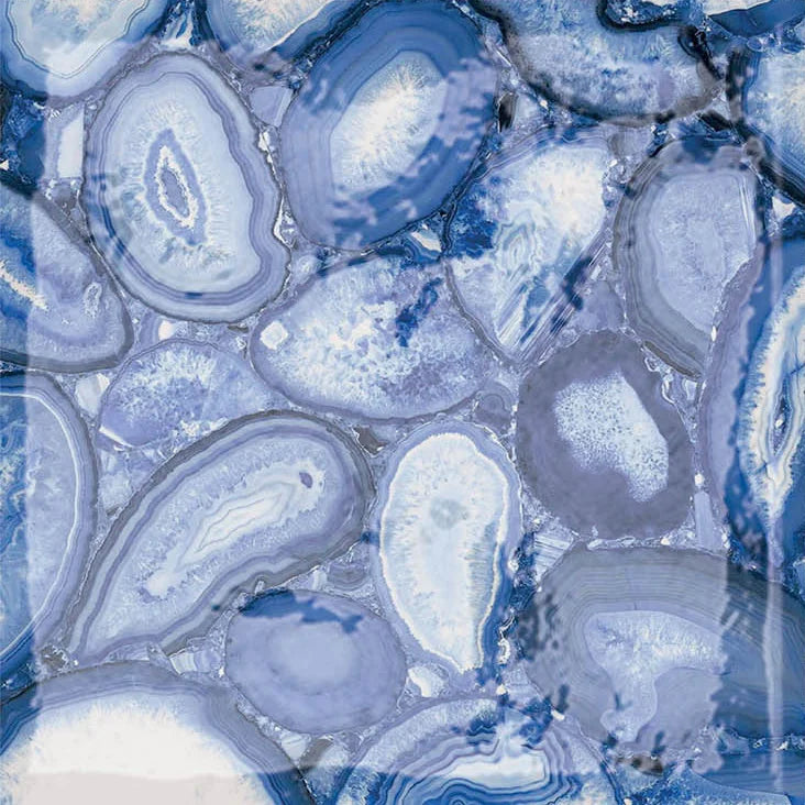 Ocean Blue Bali 6x6 Matte Straight Porcelain Pool Tile