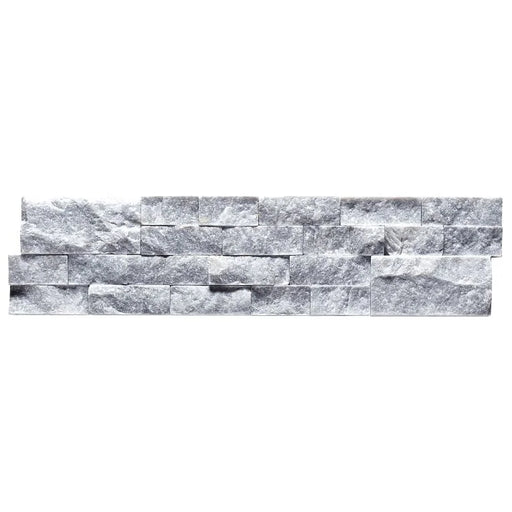 Ocean Storm Split 3D Stack 5-7/8x24 Mesh Quartzite Ledger Stone
