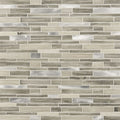 Ocotillo Blend Interlocking Pattern Misc. 0.16 Inch Glass Mosaic Tile