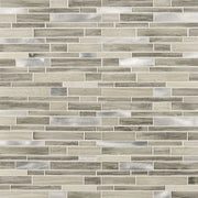 Ocotillo Blend Interlocking Pattern Misc. 0.16 Inch Glass Mosaic Tile