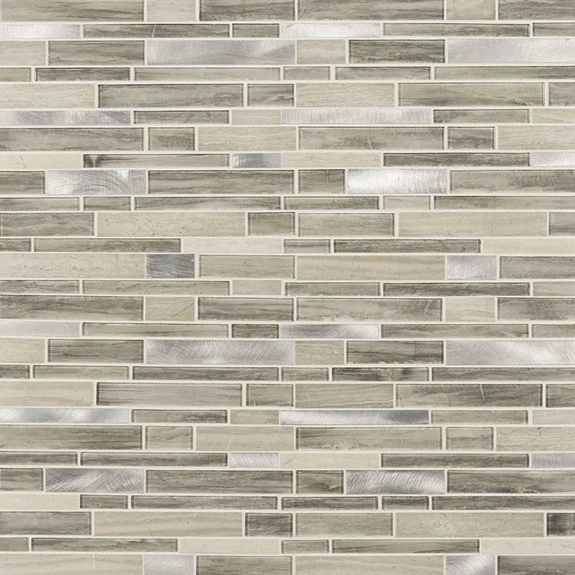 Line Ocotillo Texture Pattern Ocotillo Blend Interlocking Pattern Misc. 0.16 Inch Glass Mosaic Tile ...