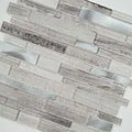 Ocotillo Blend Interlocking Pattern Misc. 0.16 Inch Glass Mosaic Tile