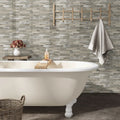Ocotillo Blend Interlocking Pattern Misc. 0.16 Inch Glass Mosaic Tile