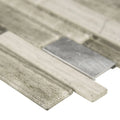 Ocotillo Blend Interlocking Pattern Misc. 0.16 Inch Glass Mosaic Tile