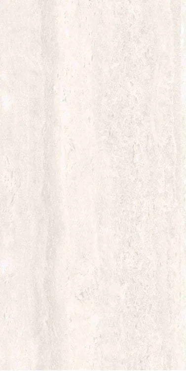 OL Travertine Bianco 12x24 Polished Travertine Look Porcelain Tile