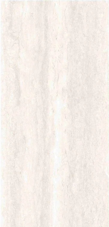 OL Travertine Bianco 12x24 Polished Travertine Look Porcelain Tile
