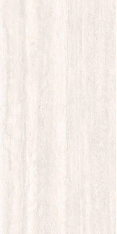 OL Travertine Bianco 24x48 Polished Travertine Look Porcelain Tile