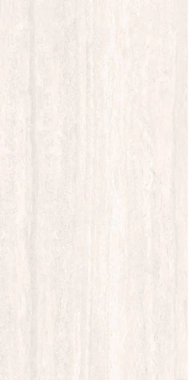 OL Travertine Bianco 24x48 Polished Travertine Look Porcelain Tile