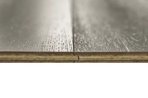 Old Town Pesona 7-1/2 in x Random Length (24 in - 73 in) Plank Wirebrushed, Urethane Engineered Oak Hardwood Flooring