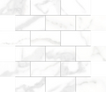 Olimpia Grey 2x4 Pressed Porcelain Mosaic Tile