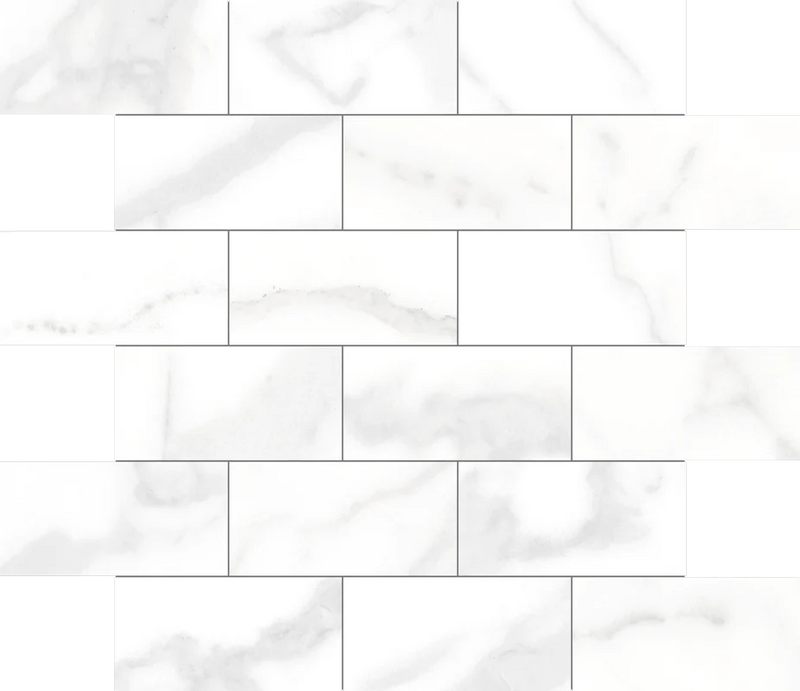 Olimpia Grey 11x22 Straight Porcelain Tile