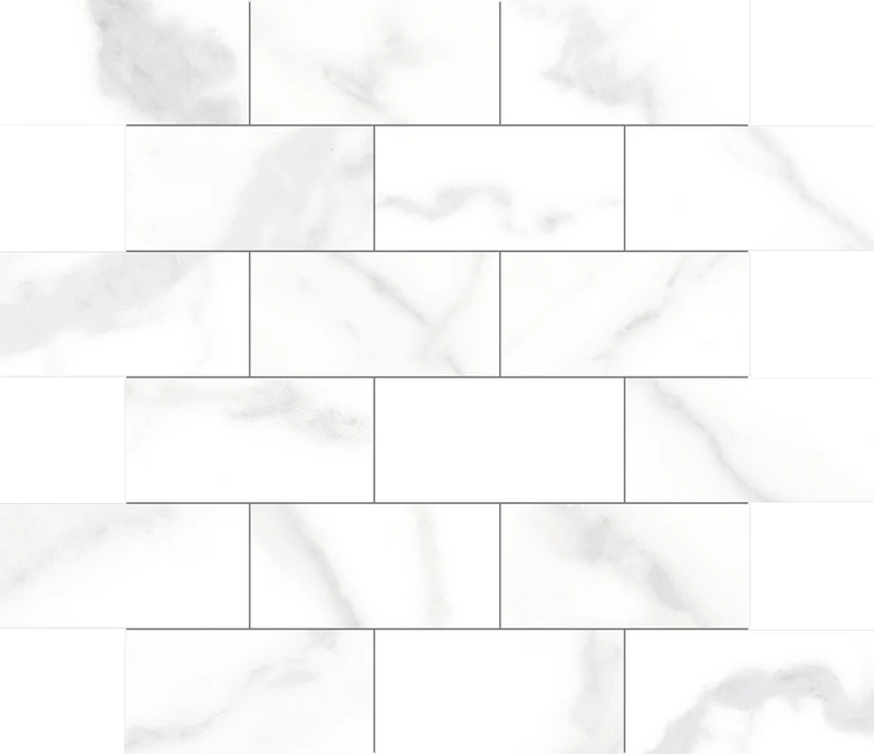 Olimpia Grey 11x22 Straight Porcelain Tile