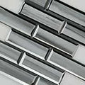 Ombre Grigia 2x6 Misc. Glass Subway Tile
