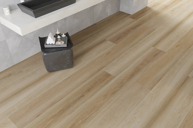 Omnia Maison Tan 9x60 EIR Micro-Bevel 20mil SPC Vinyl Flooring