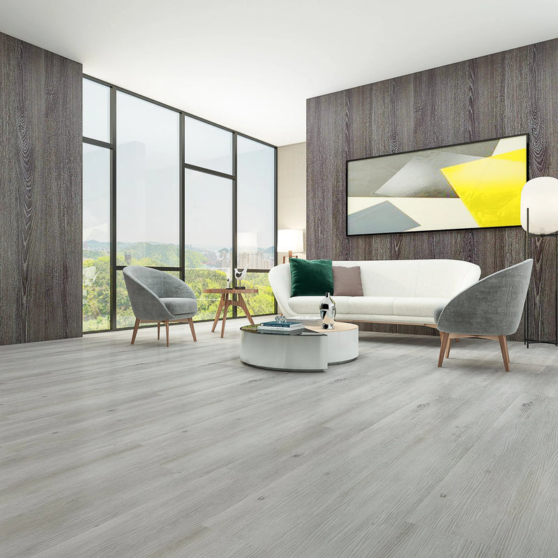 Omnia Smoked Pewter 9x60 EIR Micro-Bevel 20mil SPC Vinyl Flooring