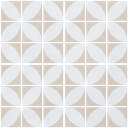 Onix Icon Penta Azalea Pink 2x2 Matte Glass Mosaic