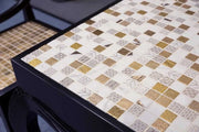 Onix from Spain Rif Lite Alexandria 12.25x12.25 Glass Mosaic