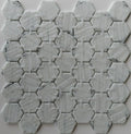 Onix from Spain Vanguard Hex XL Bluish Grey Hexagon Mosaic