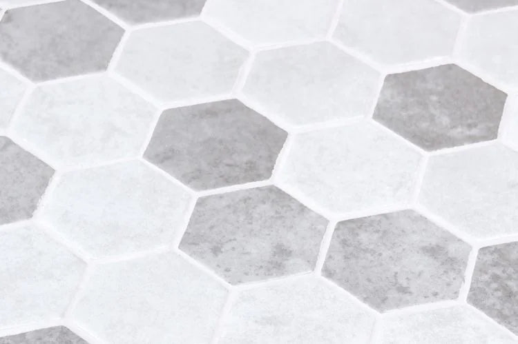 Onix from Spain Zelik XL Helsinki Hexagon Glass Mosaic