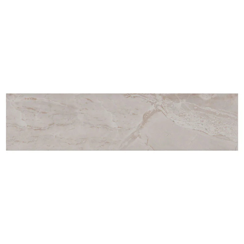 Onyx Grigio 3x18 Bullnose Matte Porcelain Tile Trim