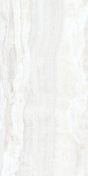 Onyx of Cerim White 24x48 Polished Onyx Look Porcelain Tile