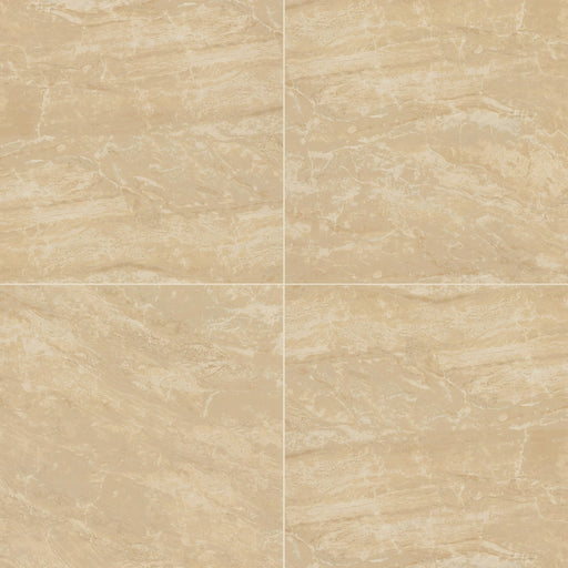 Onyx Sand 12x24 Polished Porcelain Marble Look Floor Tile