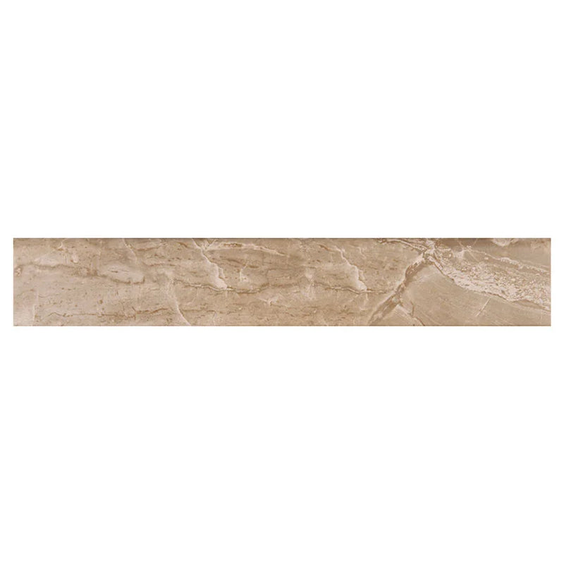 Onyx Sand 3x18 Bullnose Matte Porcelain Tile Trim