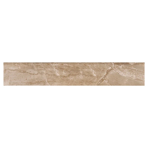 Onyx Sand 3x18 Bullnose Polished Porcelain Tile Trim