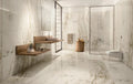 Onyx White 48x96 Polished Porcelain Slab