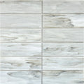 Opal White Rectangle 11 3/4" x 11 3/4" Glass Mosaic Sheet