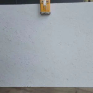 Opal White (Polar White) Brushed Marble Slab