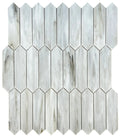 Opal White Rectangle 11 3/4" x 11 3/4" Glass Mosaic Sheet