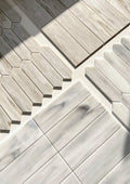 Opal White Rectangle 11 3/4" x 11 3/4" Glass Mosaic Sheet
