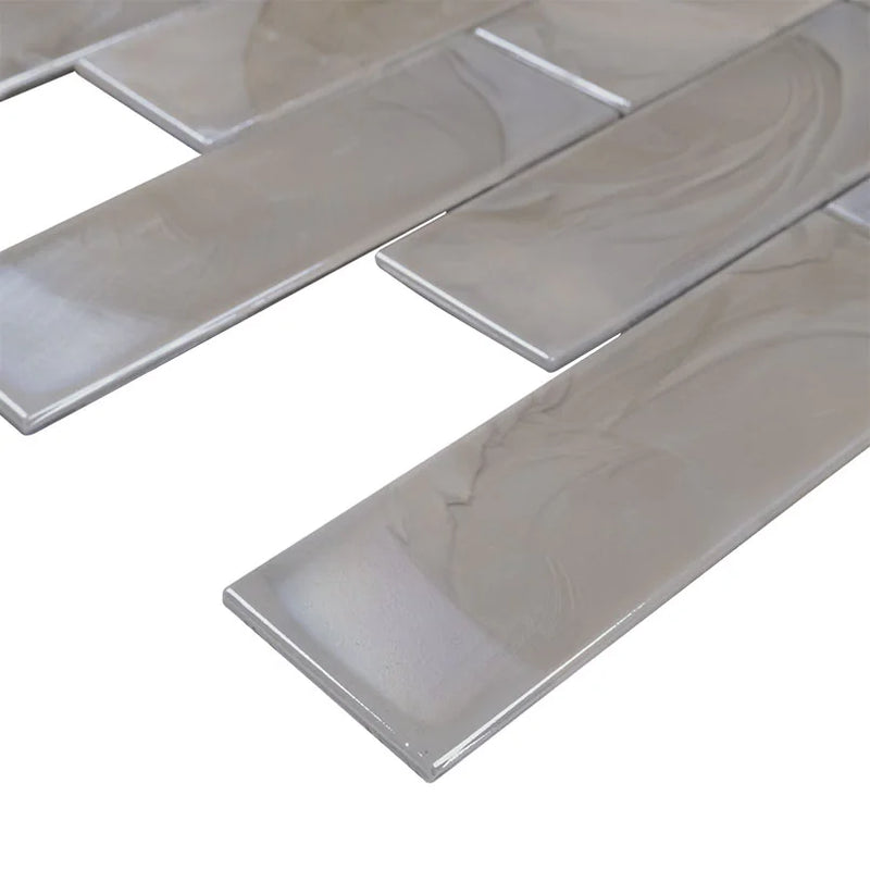 Opalina 2x6 Misc. Glass Subway Tile