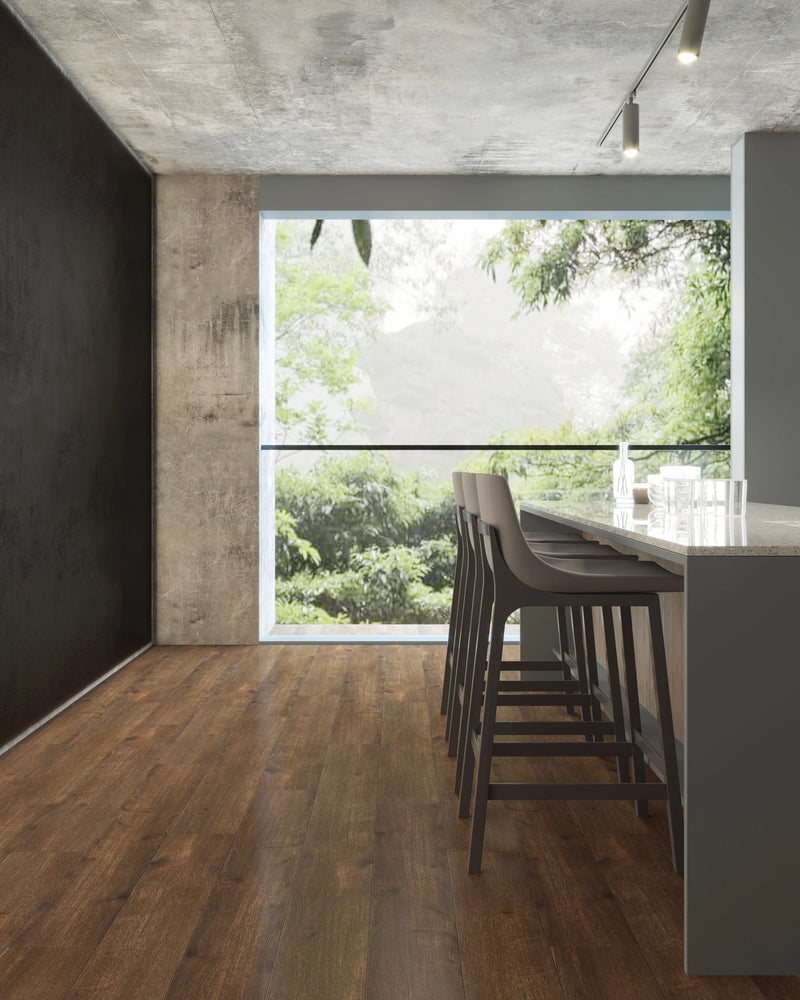 Opus Prime Chestnut 9x60 EIR Painted Bevel 20mil WPC Vinyl Flooring